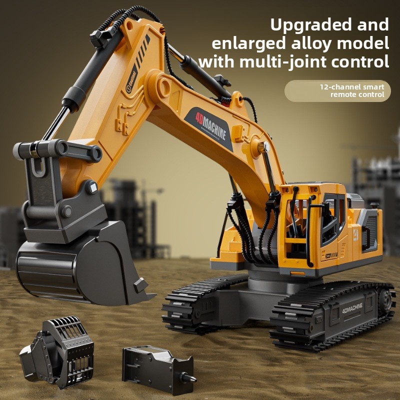 14CH 3-in-1 RC Alloy Excavator - Home Automation Tutorial recension och pris